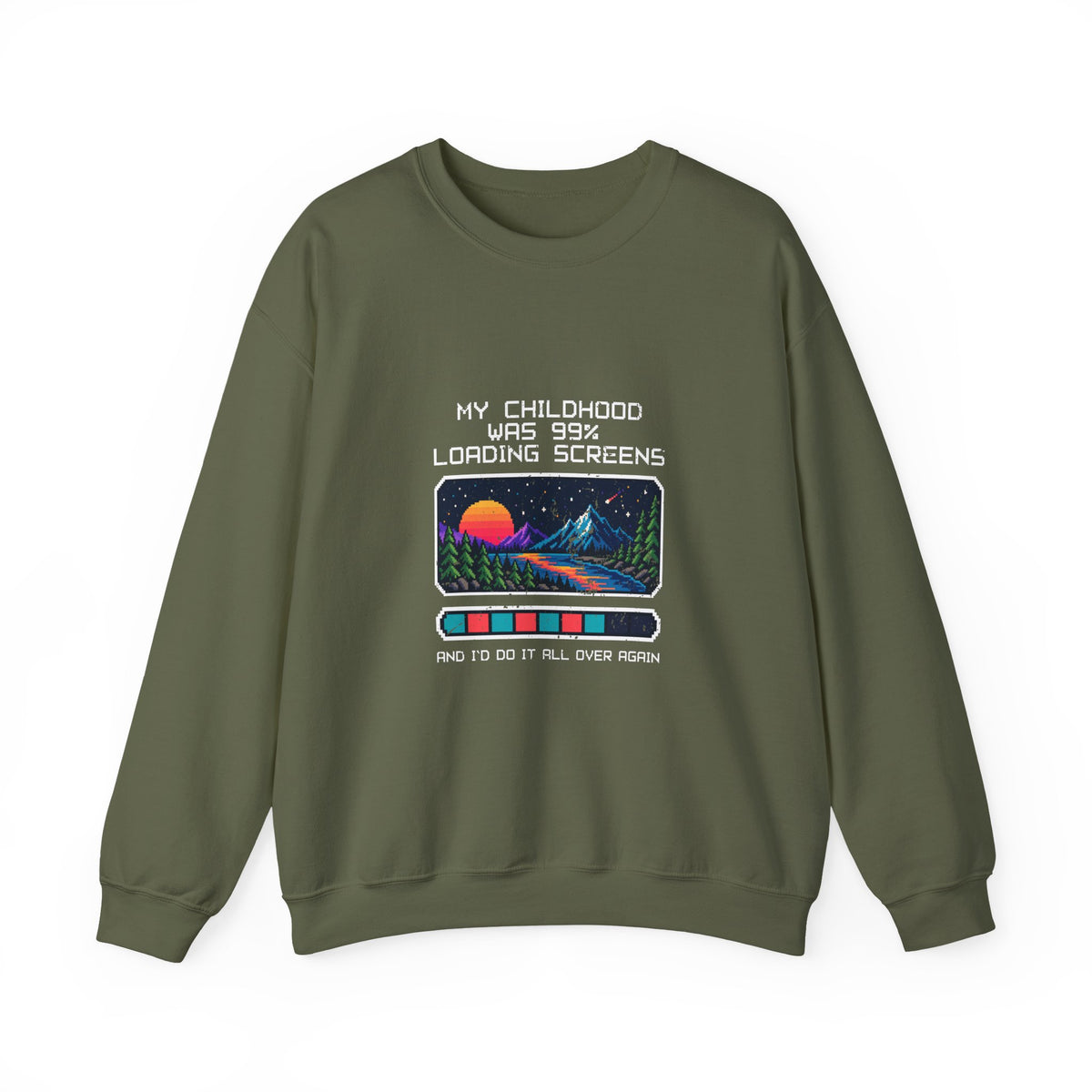 My Childhood Was 99% Loading Screens Sweatshirt