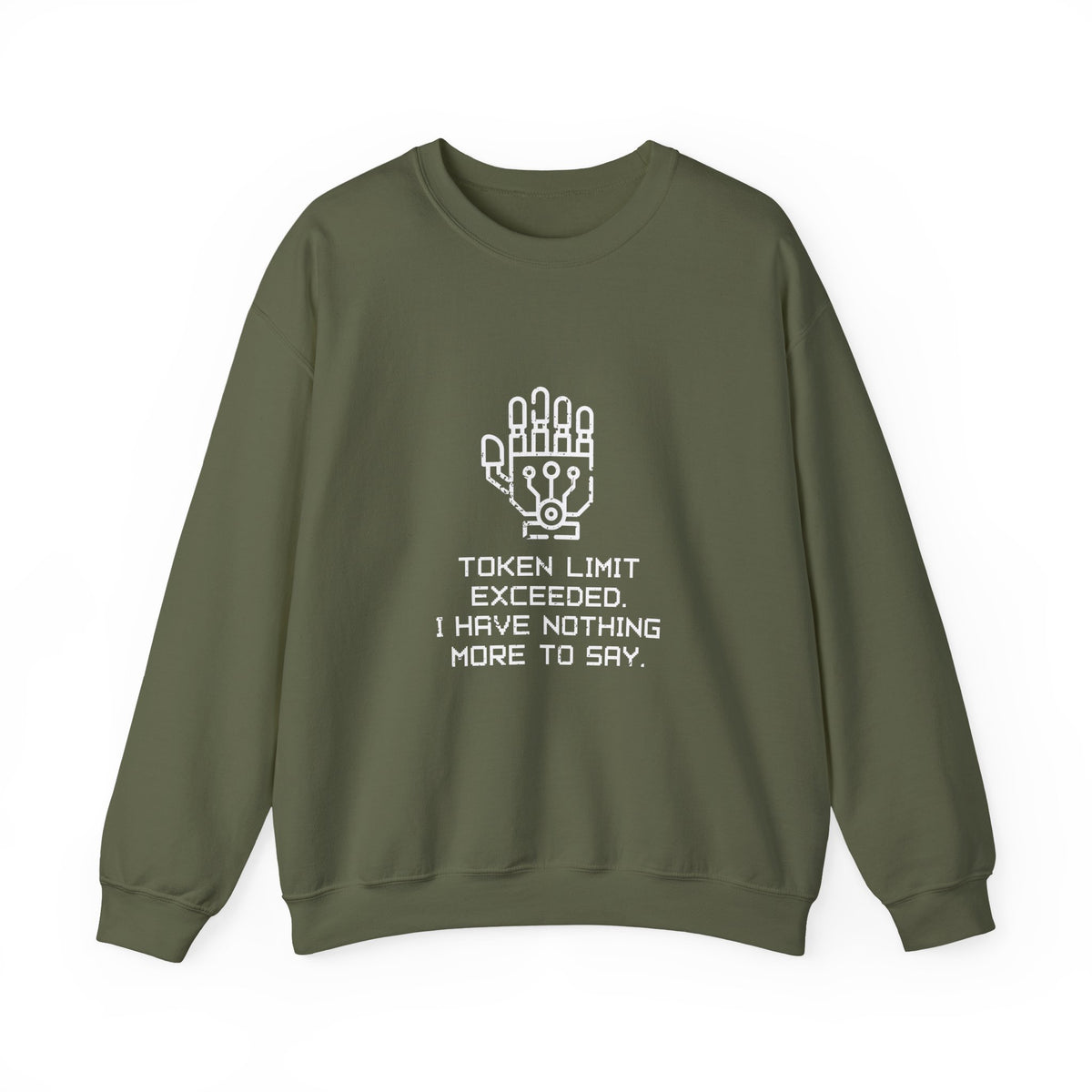 Token Limit Exceeded Sweatshirt