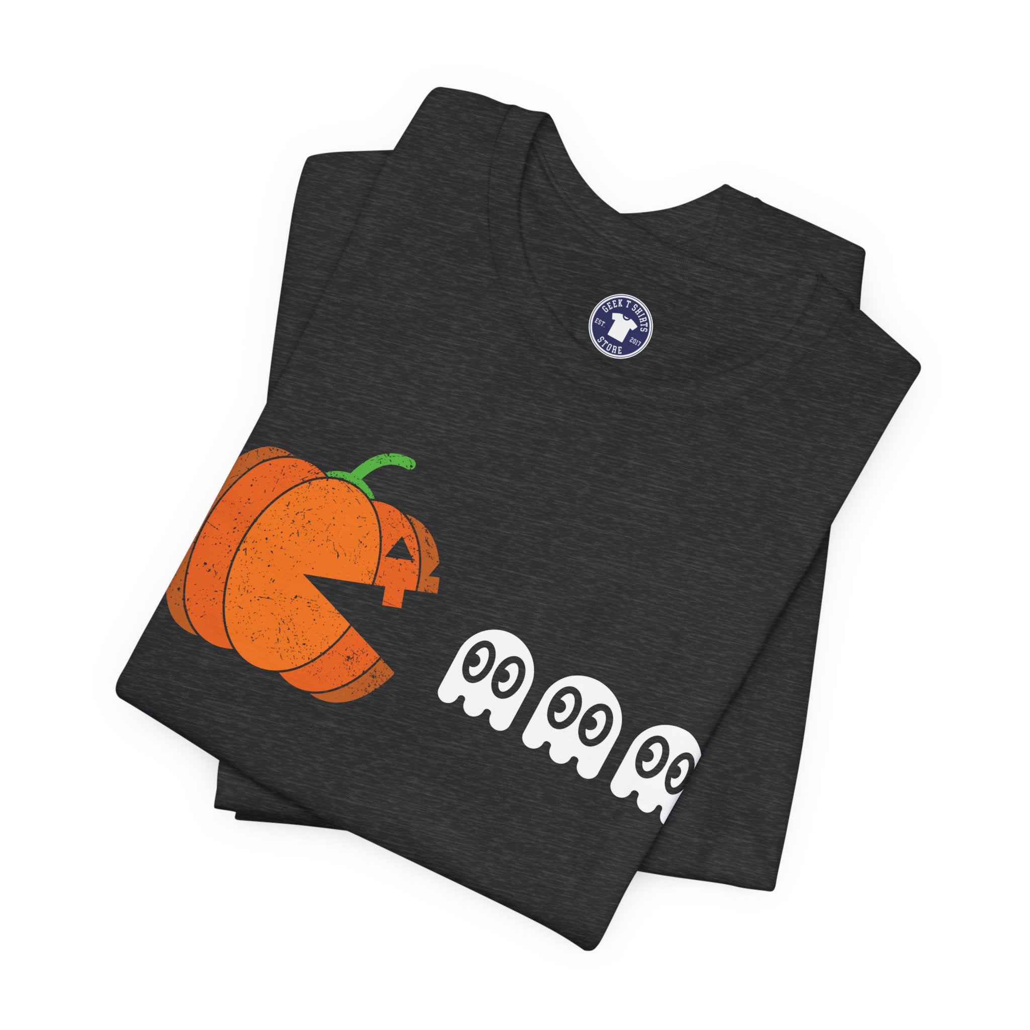 Halloween Retro Gamer - Premium Unisex Crewneck T-Shirt