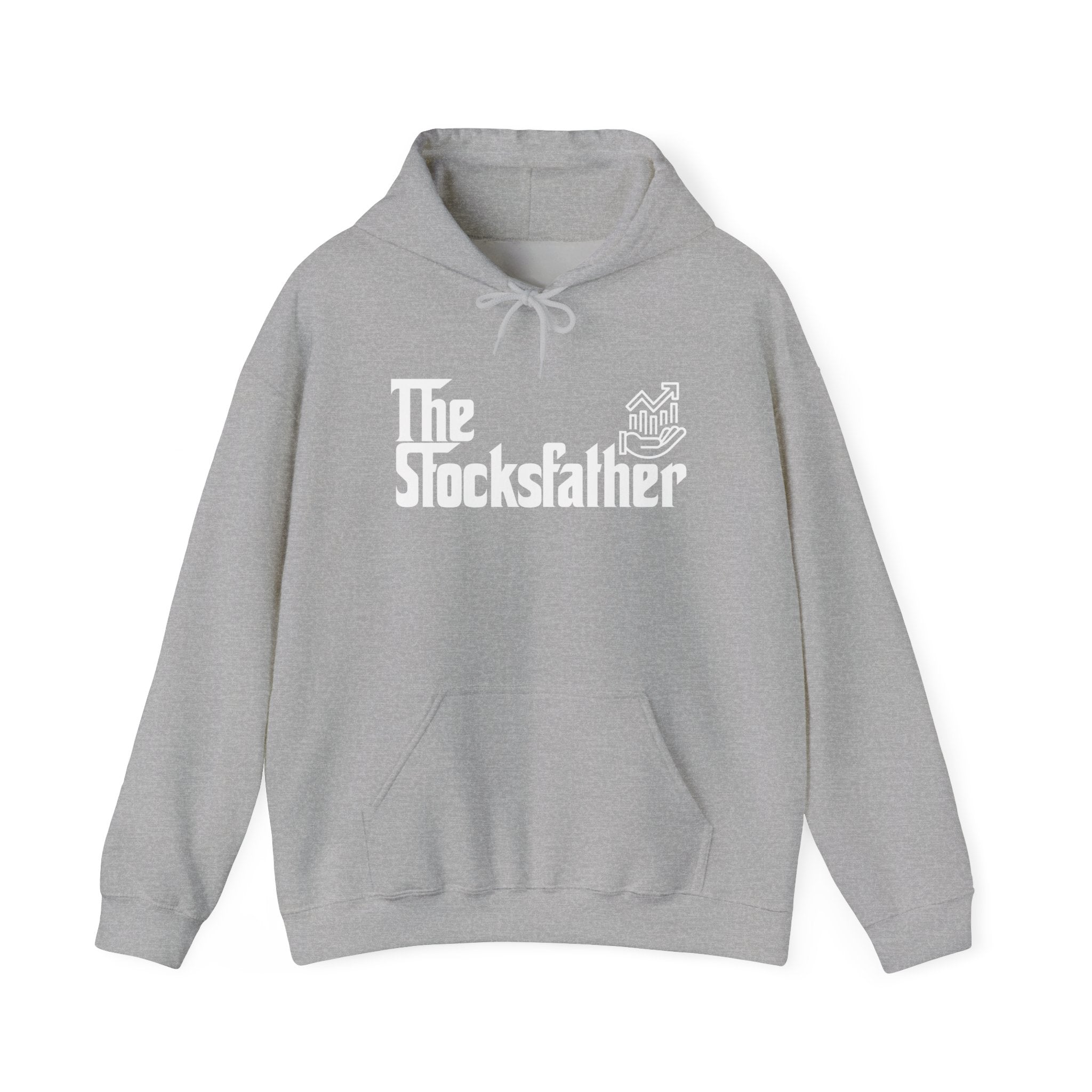 The Stocksfather Hoodie - Stock Market Dad Gift - Unisex Hooded Sweatshirt