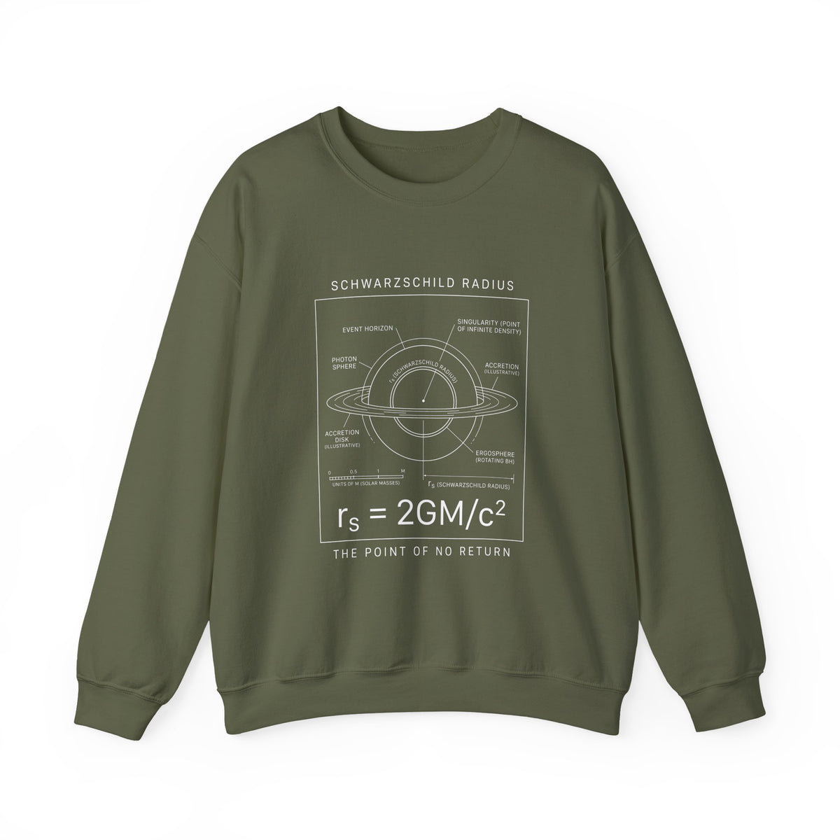 The Schwarzschild Radius Sweatshirt