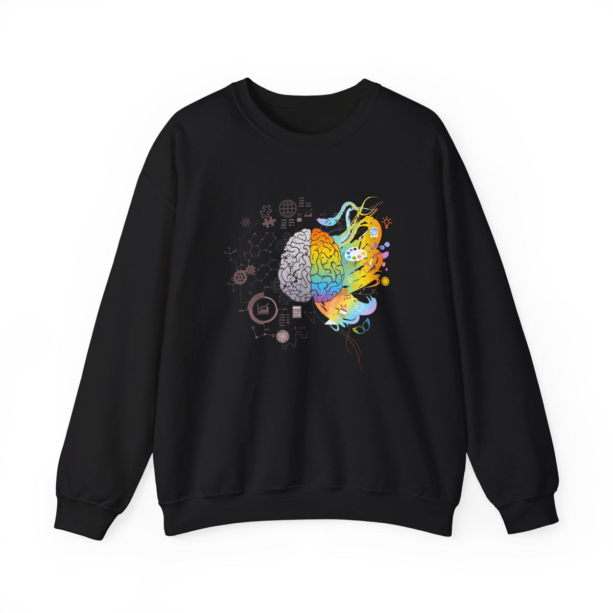 Creative Scientific Brain Sweatshirt