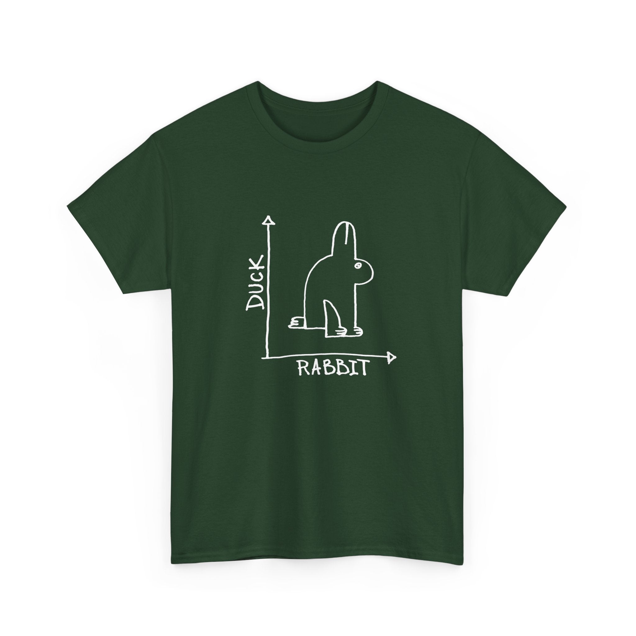 Rabbit-Duck Paradox - Unisex Regular Crewneck T-Shirt
