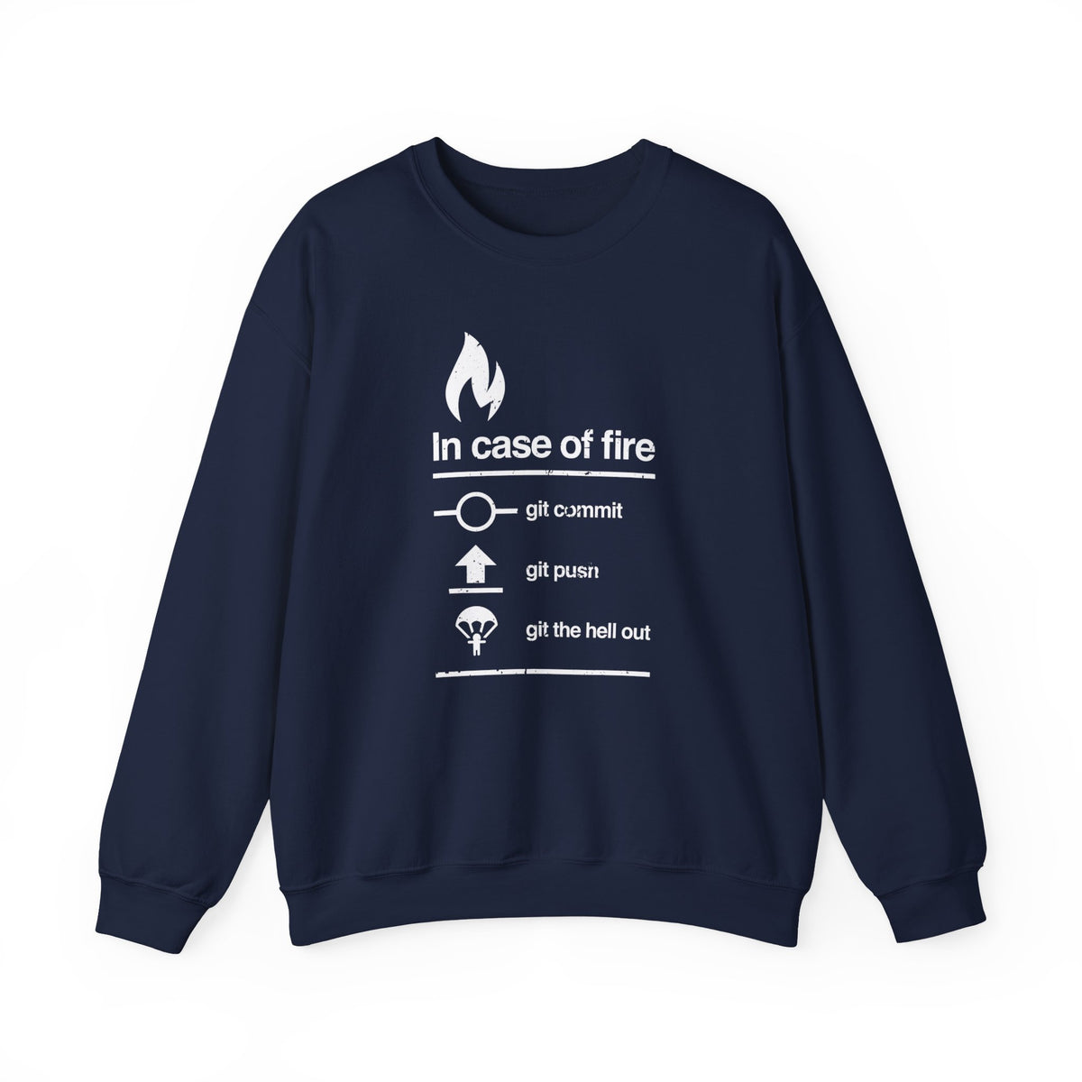 In Case Of Fire Git Commit Sweatshirt