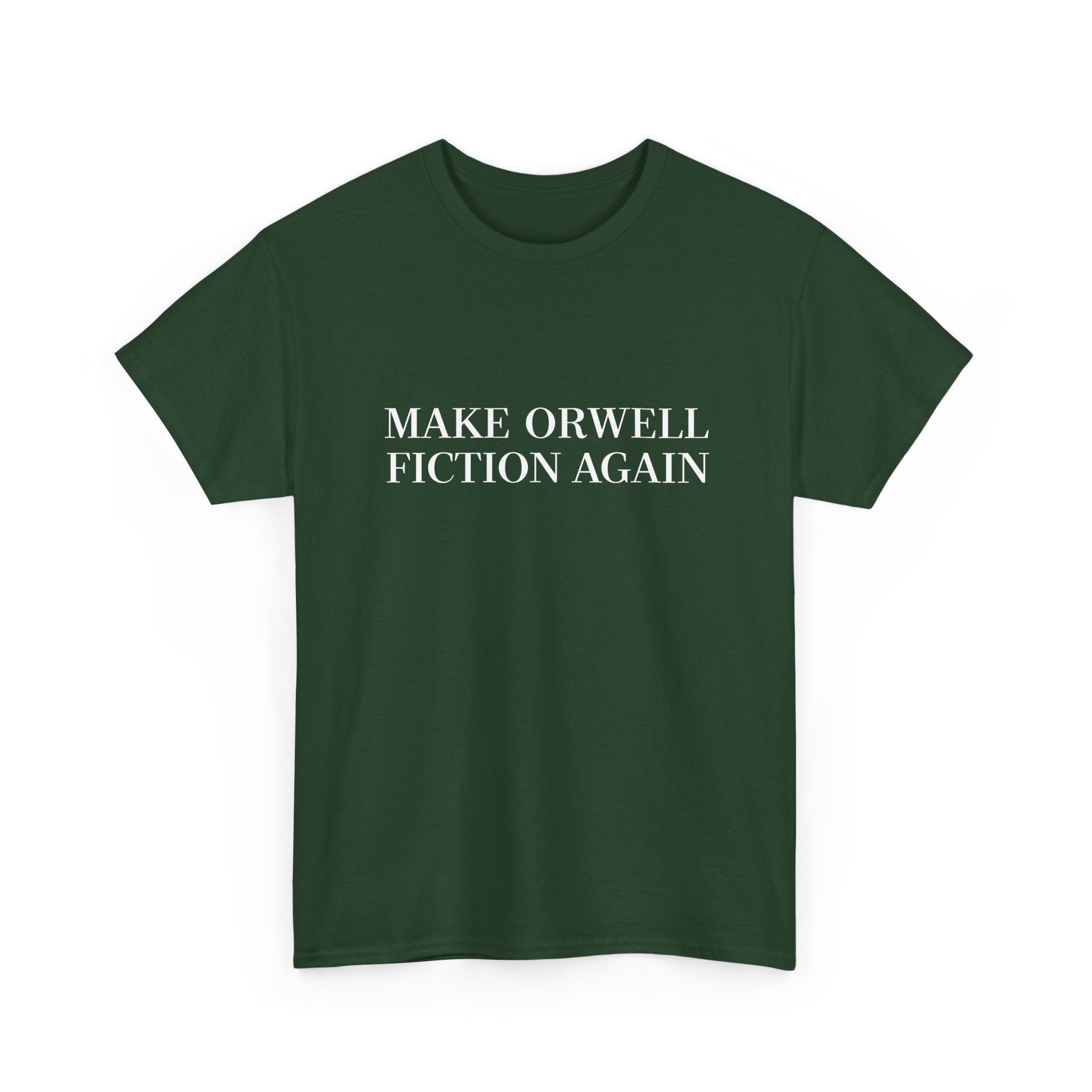 Make Orwell Fiction Again - Unisex Regular Crewneck T-Shirt
