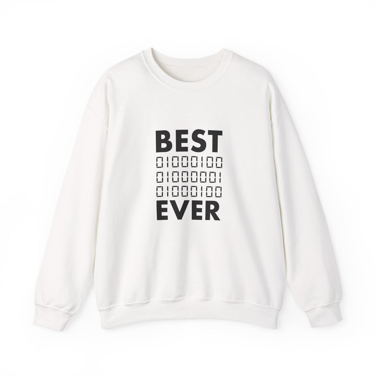 Best Dad Ever In Binary Sweatshirt