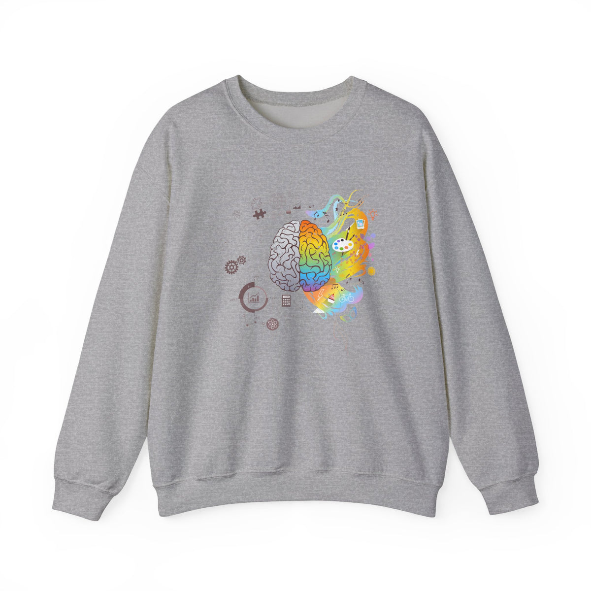 Creative Scientific Brain Sweatshirt