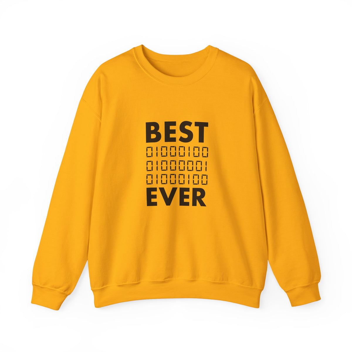 Best Dad Ever In Binary Sweatshirt