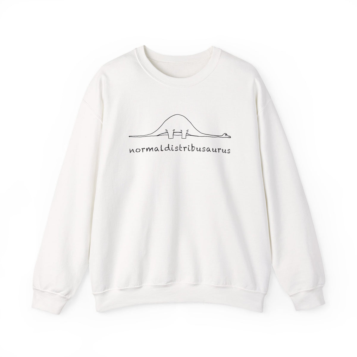 Normal Distribusaurus Sweatshirt