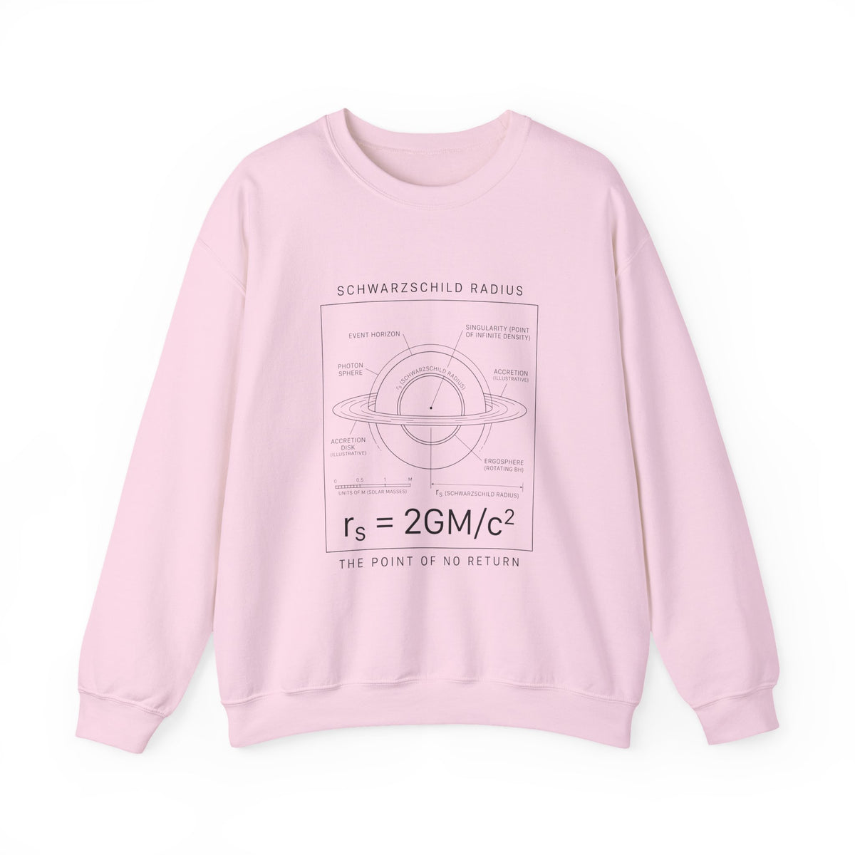 The Schwarzschild Radius Sweatshirt