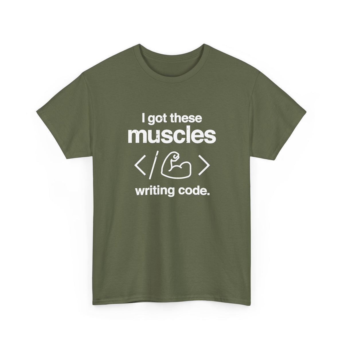I Got These Muscles Writing Code