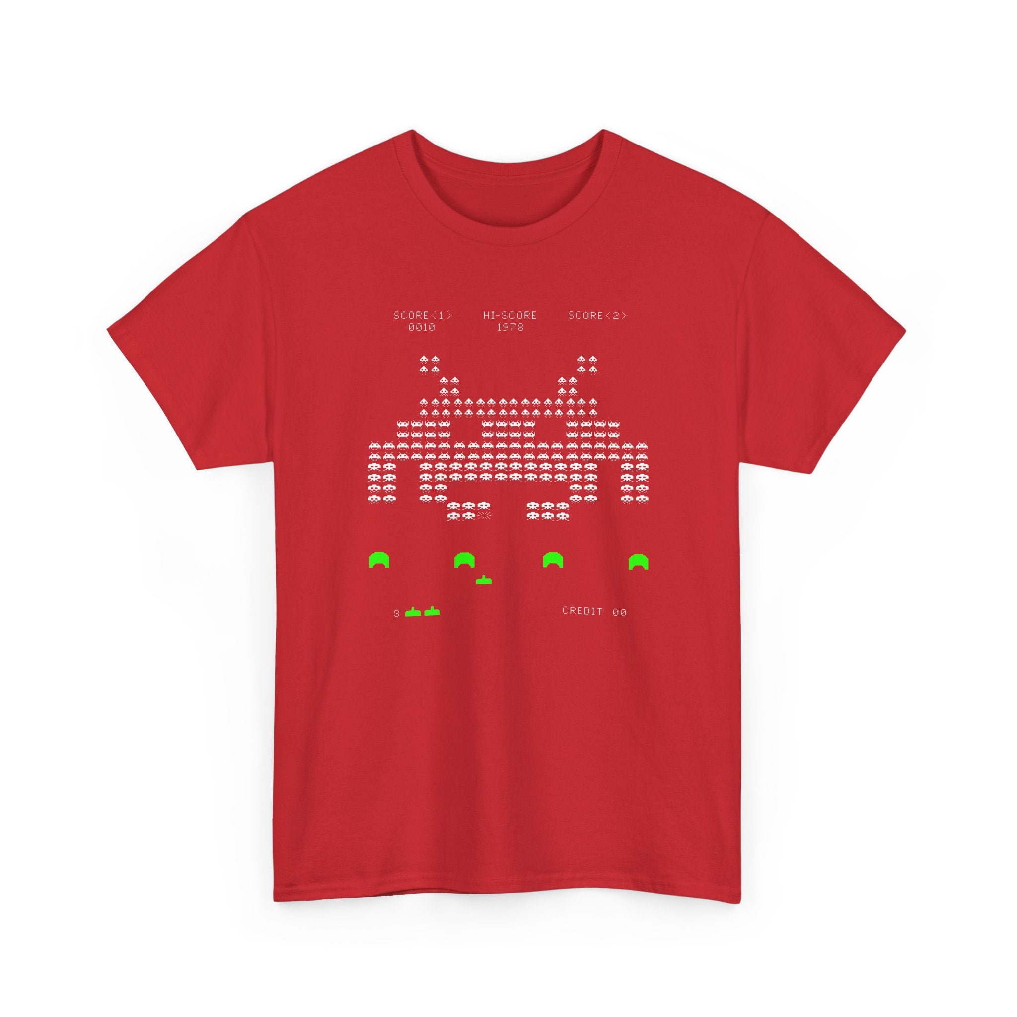 Space Invaders Retro Video Gamer High Score 1978 - Regular Unisex Crewneck T-Shirt