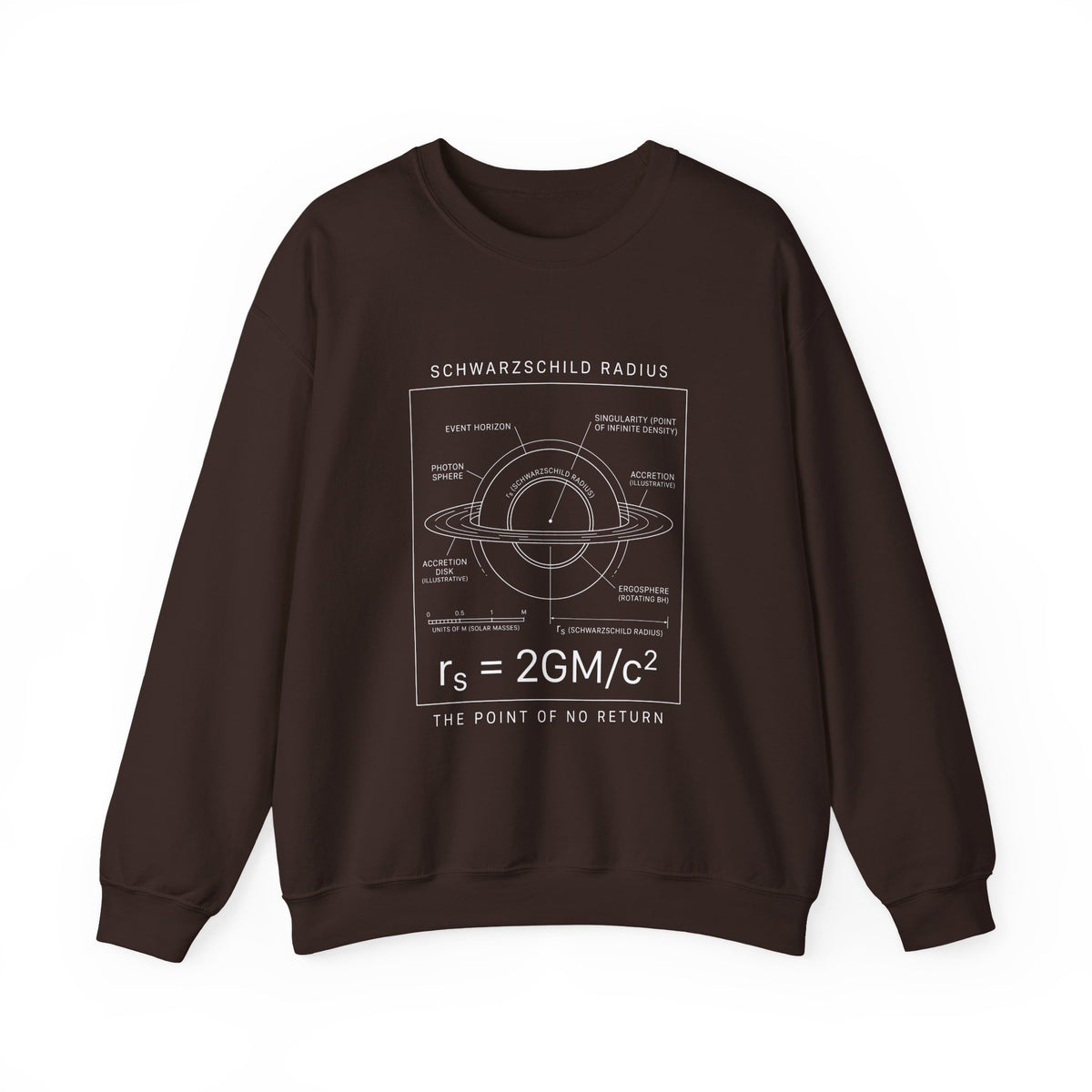 The Schwarzschild Radius Sweatshirt