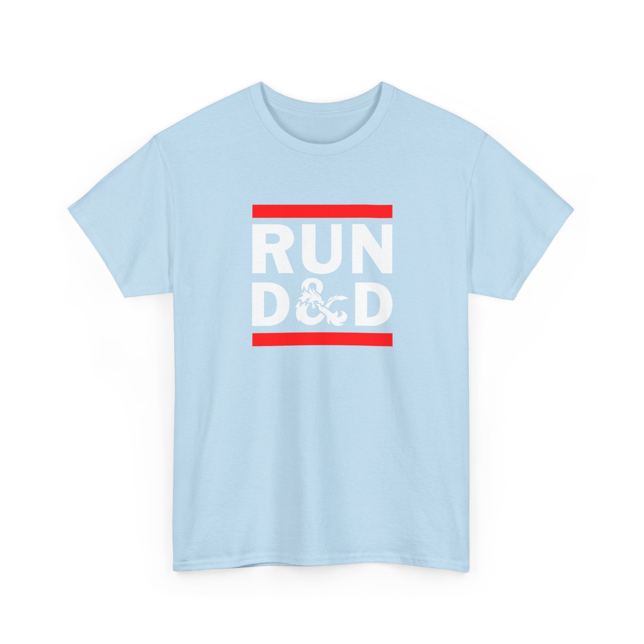 RUN DnD - Geek Role Play Gamer - Regular Unisex Crewneck T-Shirt