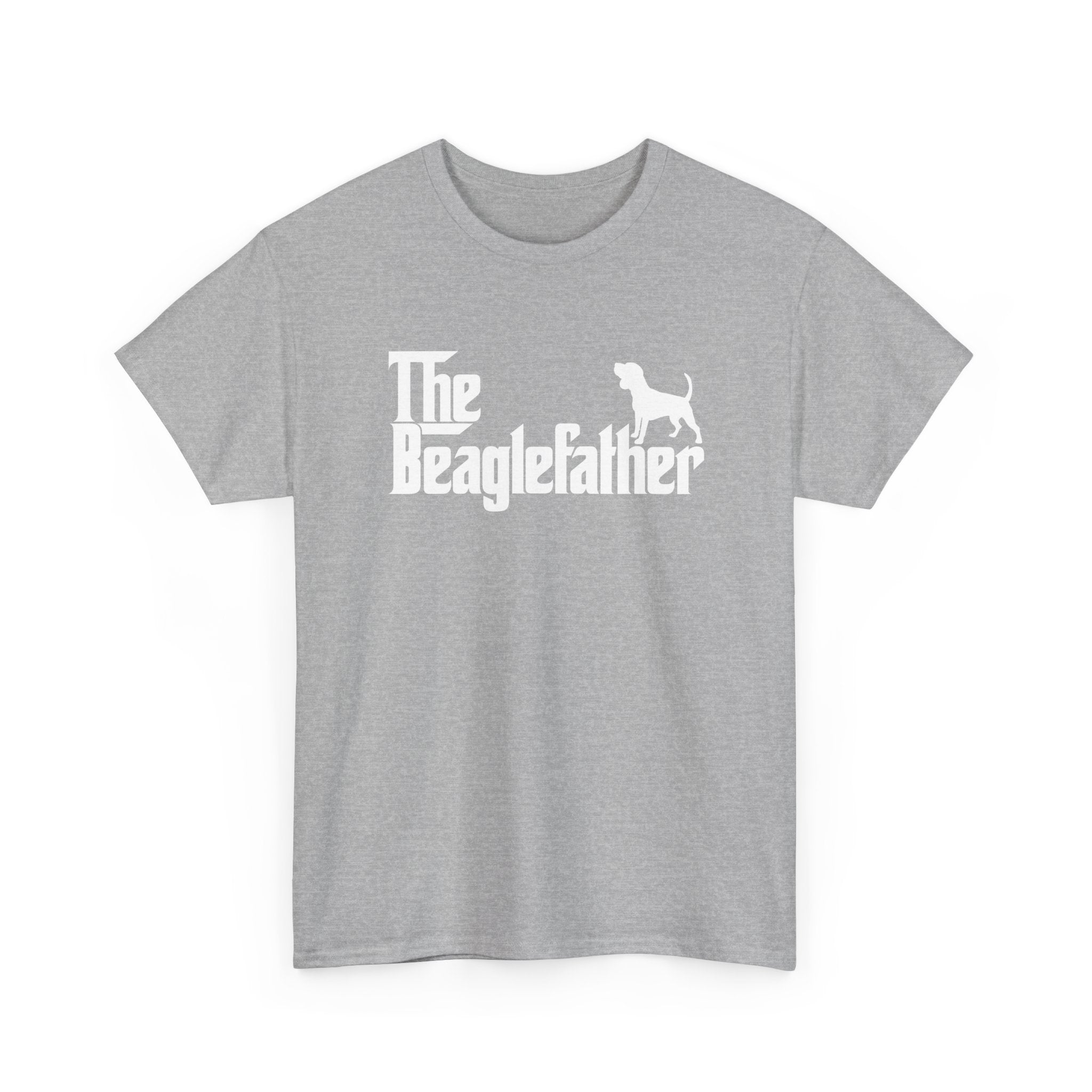 Funny Beagle Shirt The Beaglefather Beagle Dog Dad Gift - Unisex Regular Crewneck T-Shirt