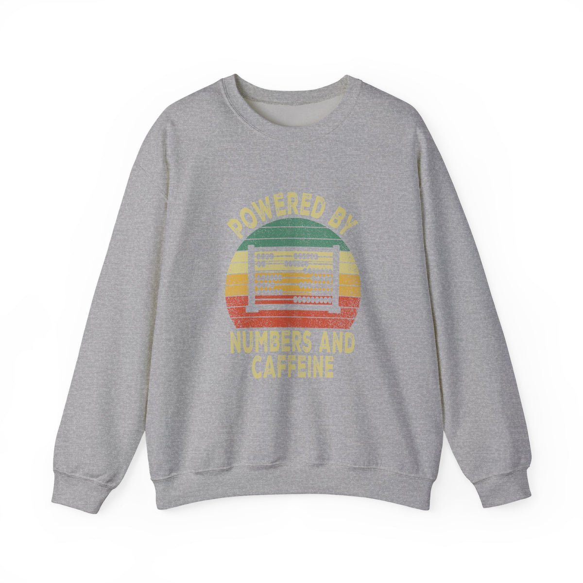 Powered By Numbers And Caffeine Sweatshirt