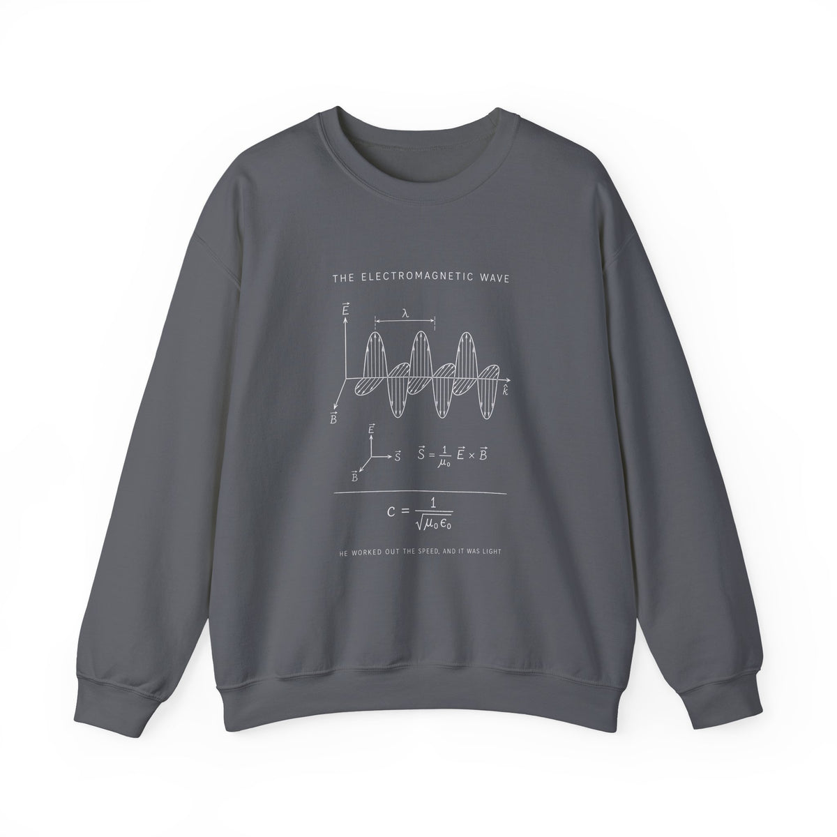 The Electromagnetic Wave Sweatshirt