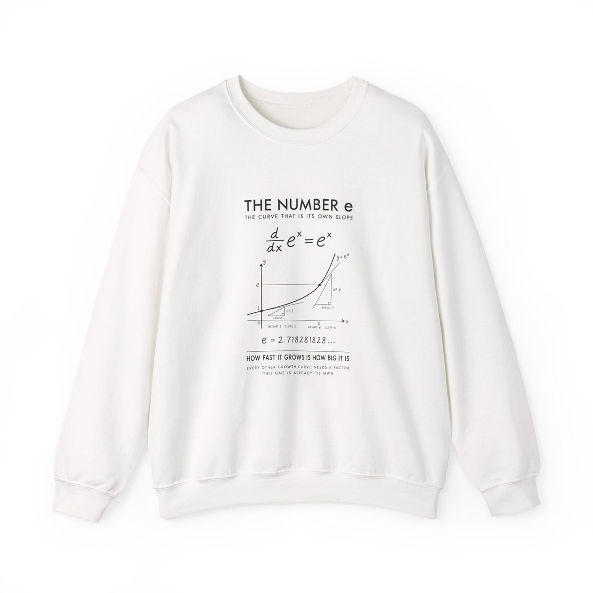 The Number e Sweatshirt