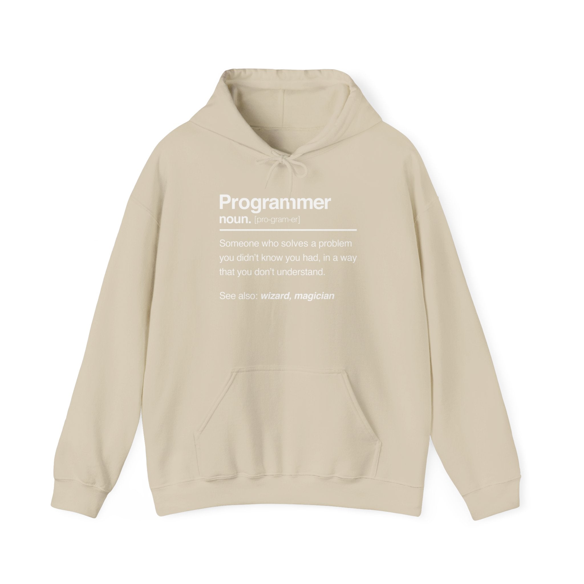 The Programmer Definition - Unisex Hooded Sweatshirt