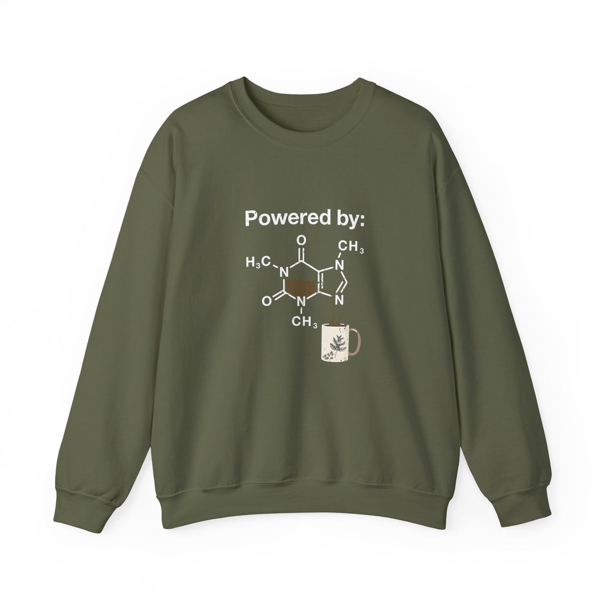 Powered By Caffeine Sweatshirt