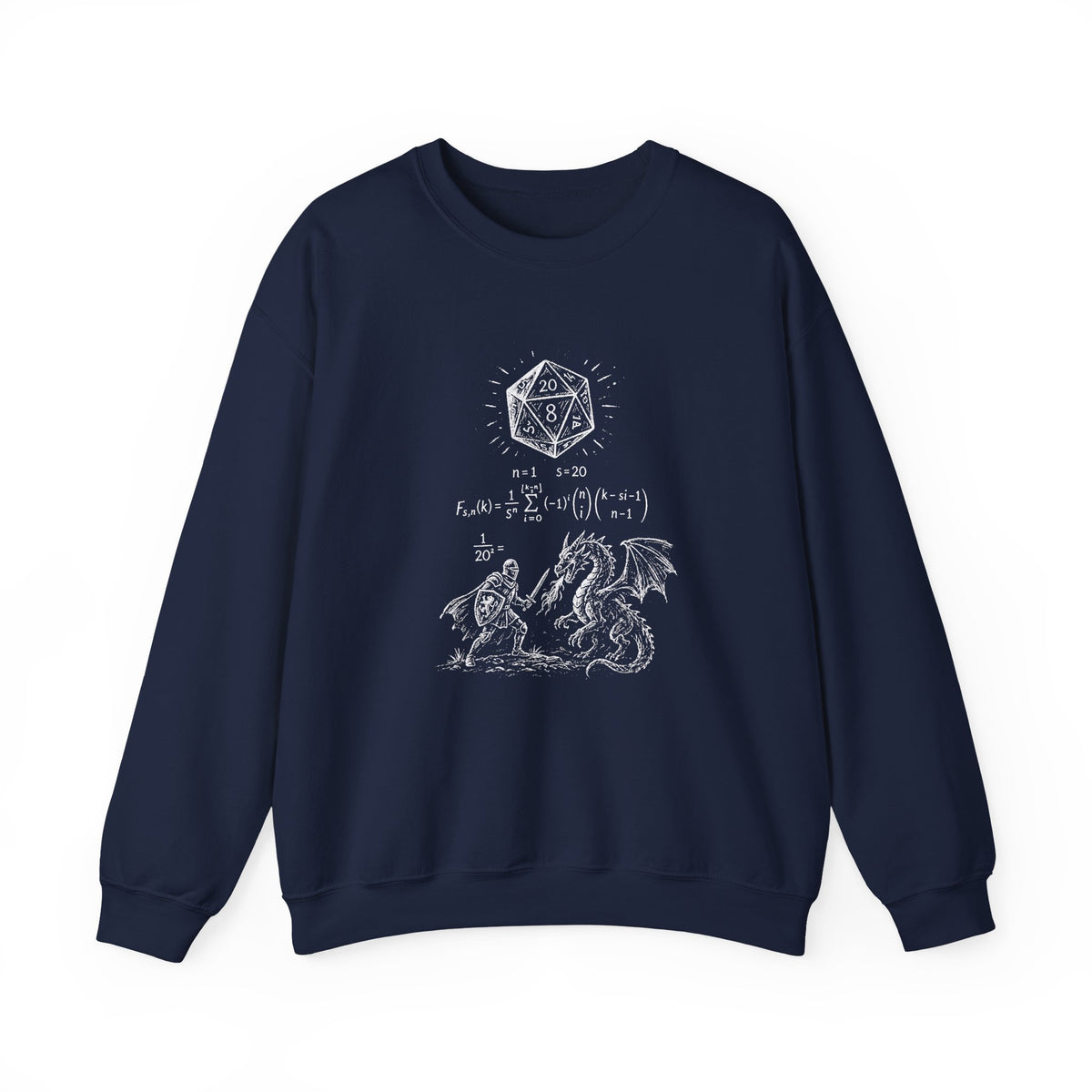 Knight vs Dragon Sweatshirt