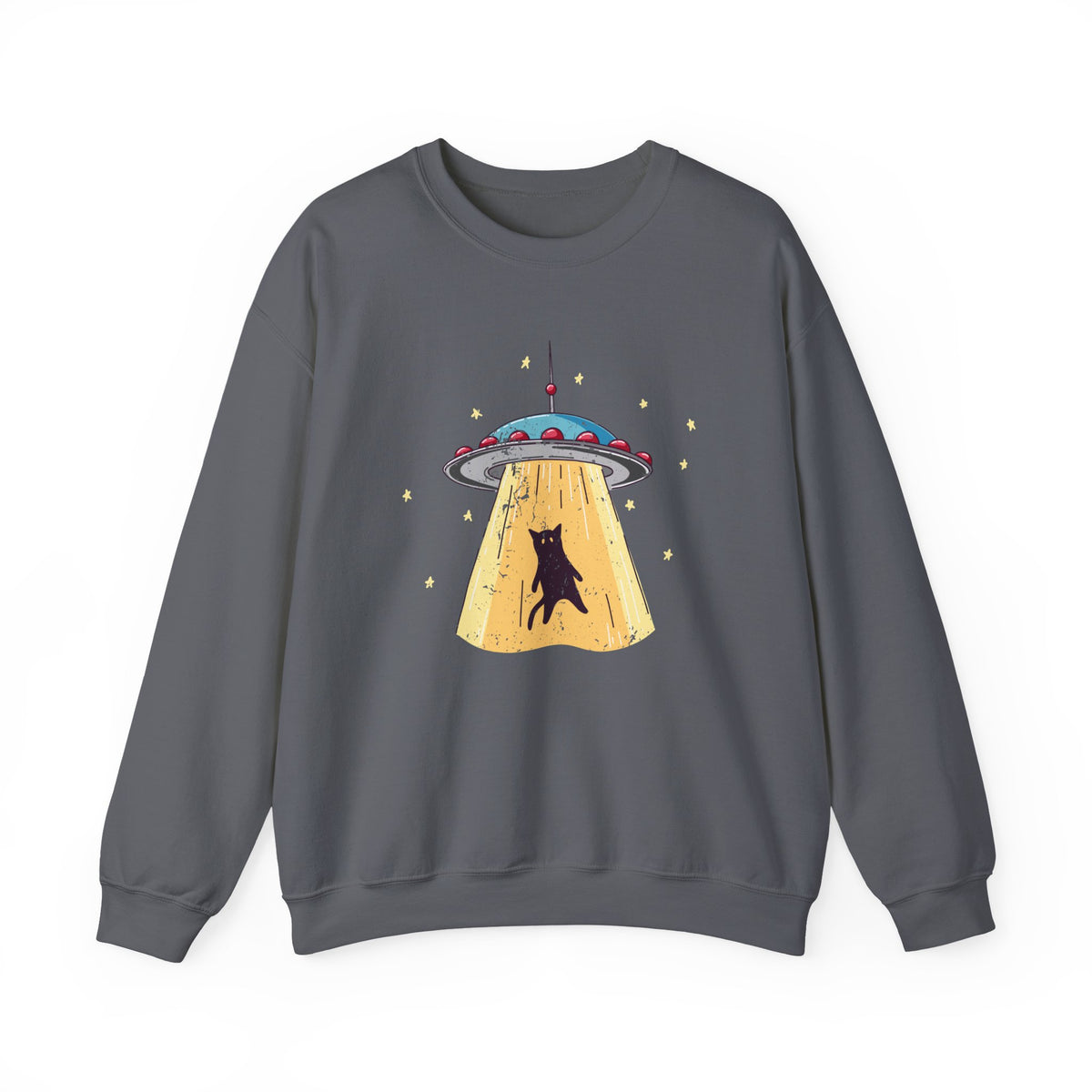 Cat UFO Abduction Sweatshirt