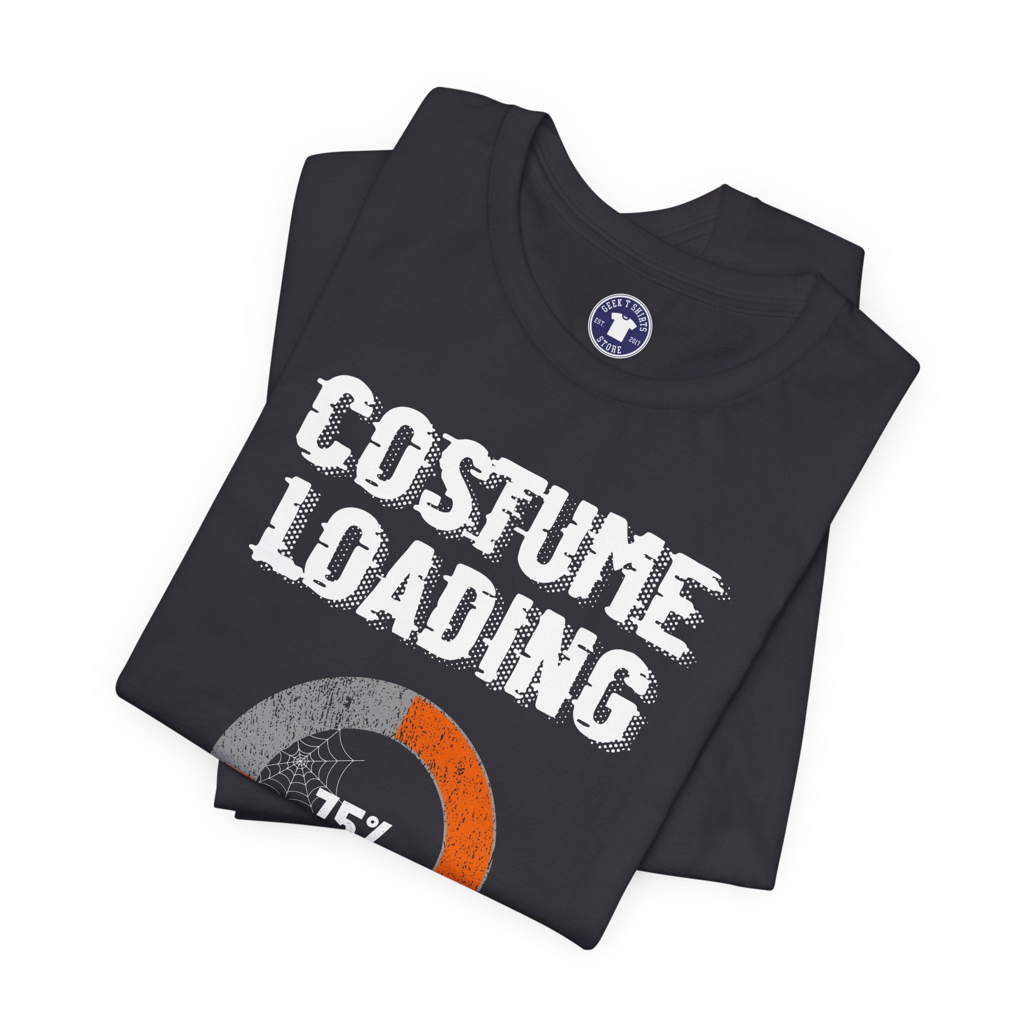 Costume Loading Funny Halloween - Premium Unisex Crewneck T-Shirt