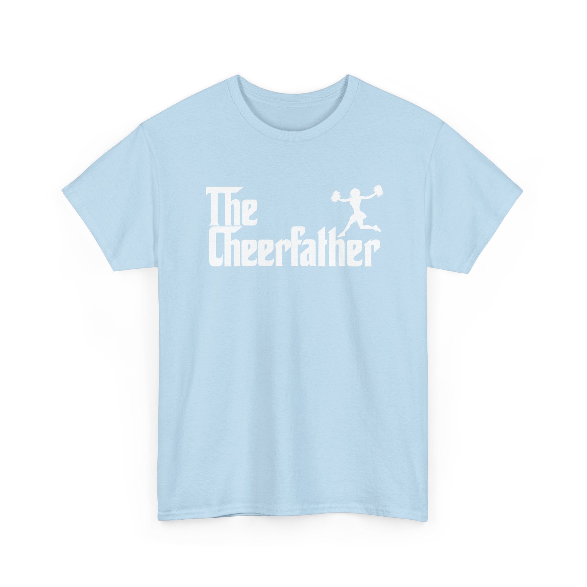 Funny Cheer Dad Shirt The Cheerfather Cheerleader Father Gift - Unisex Regular Crewneck T-Shirt