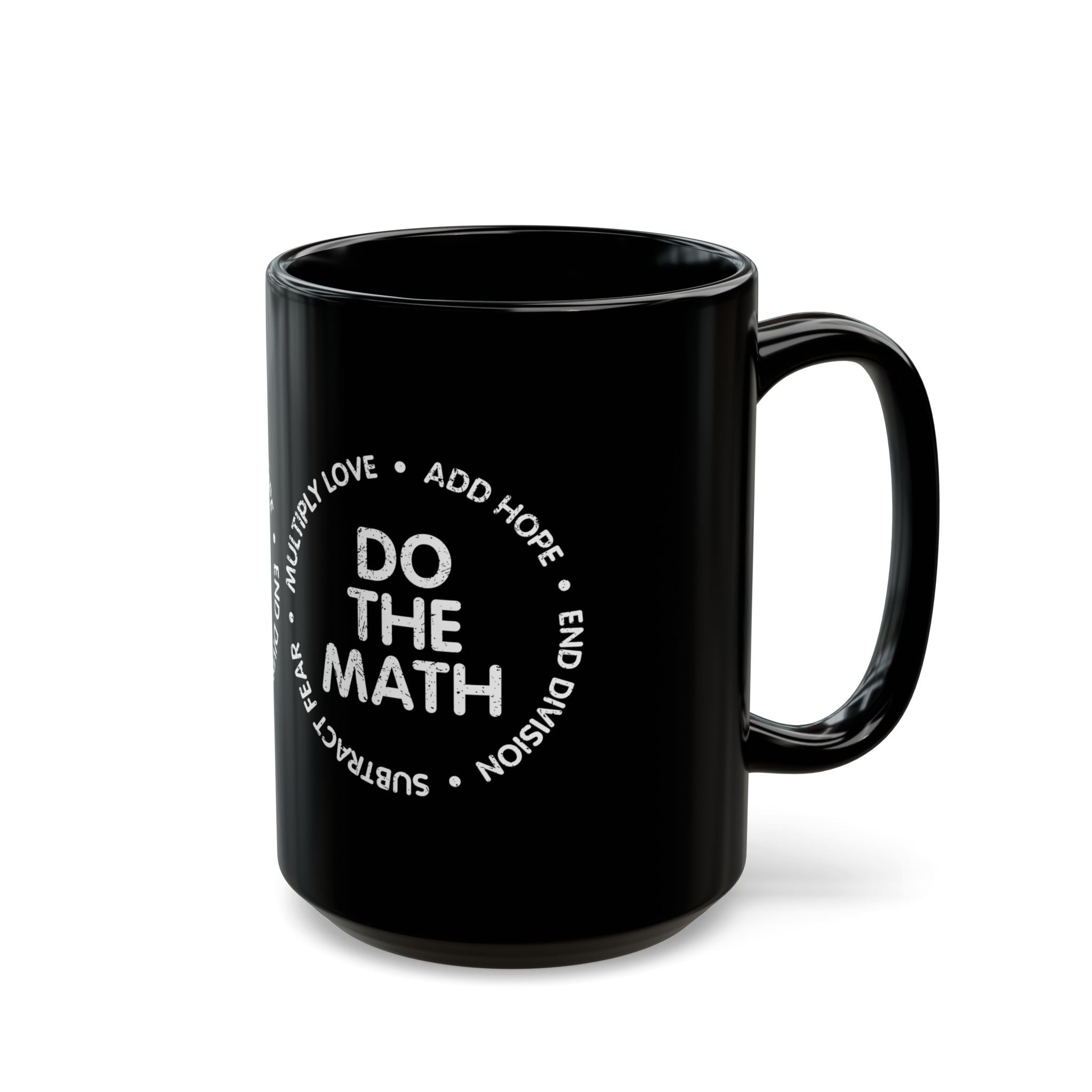 Do The Math - Black Glossy Mug