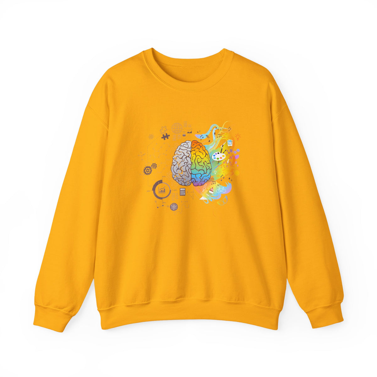 Creative Scientific Brain Sweatshirt
