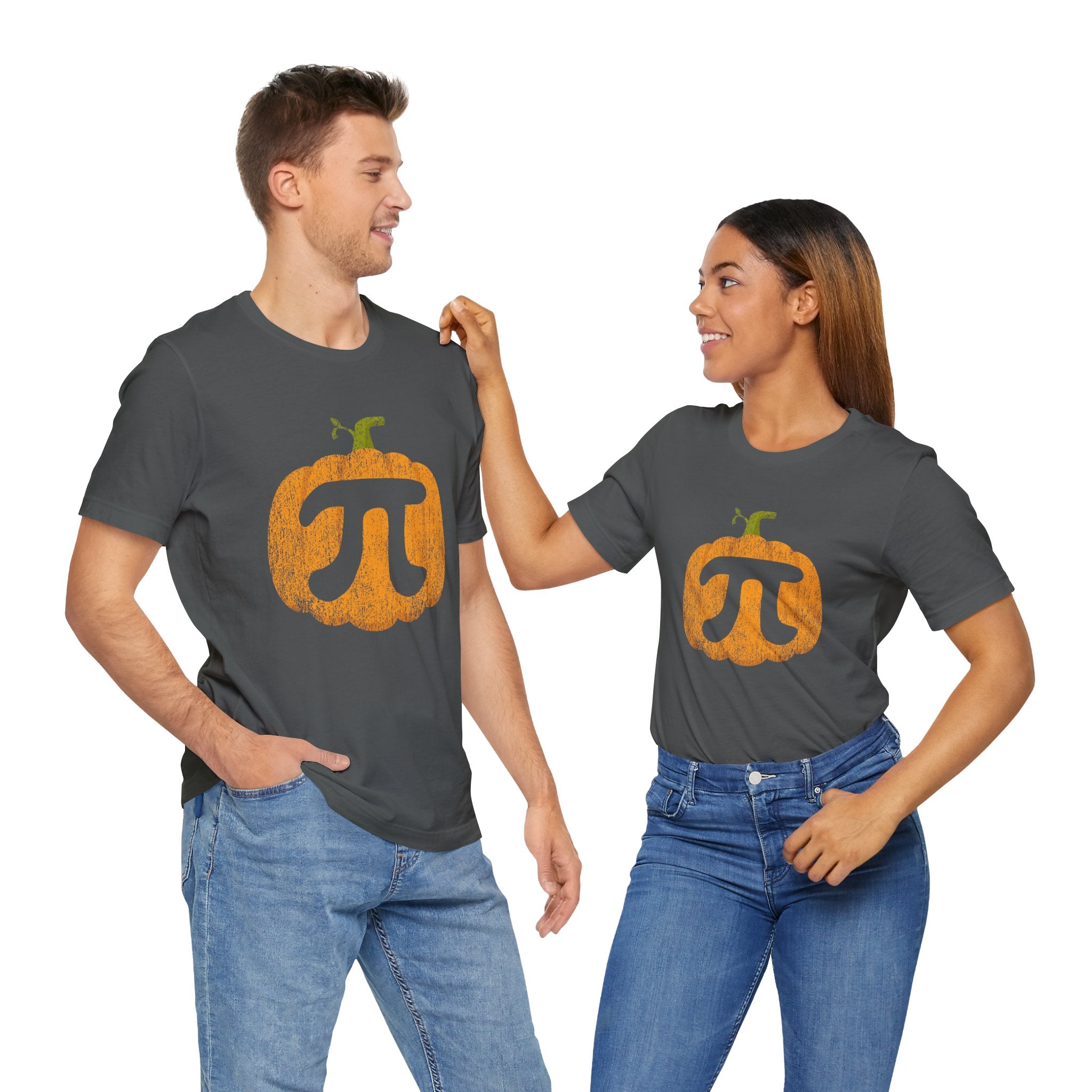 Pumpin Pii Math Halloween - Premium Unisex Crewneck T-Shirt