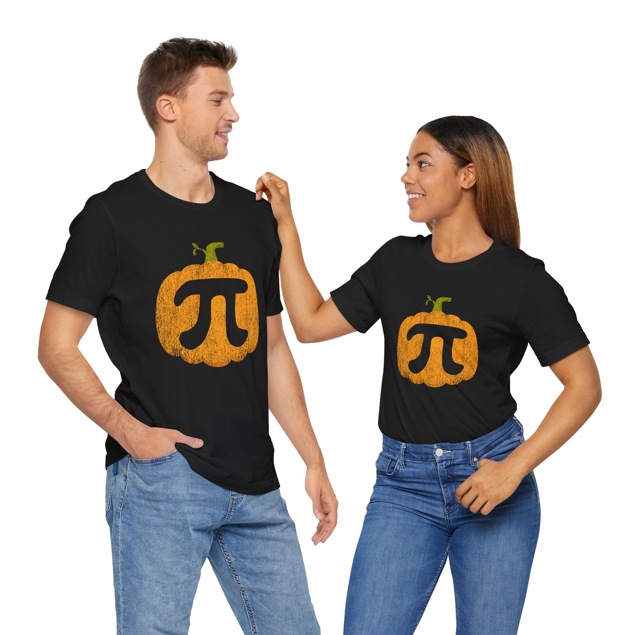 Pumpin Pii Math Halloween - Premium Unisex Crewneck T-Shirt