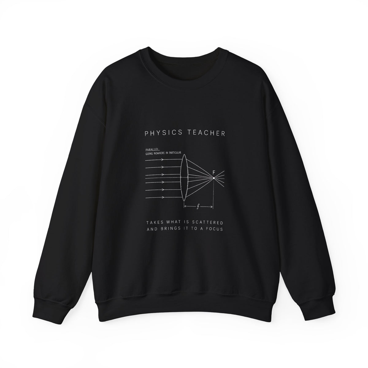 Physics Teacher: The Lens Sweatshirt