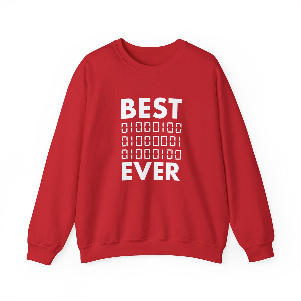 Best Dad Ever In Binary Sweatshirt