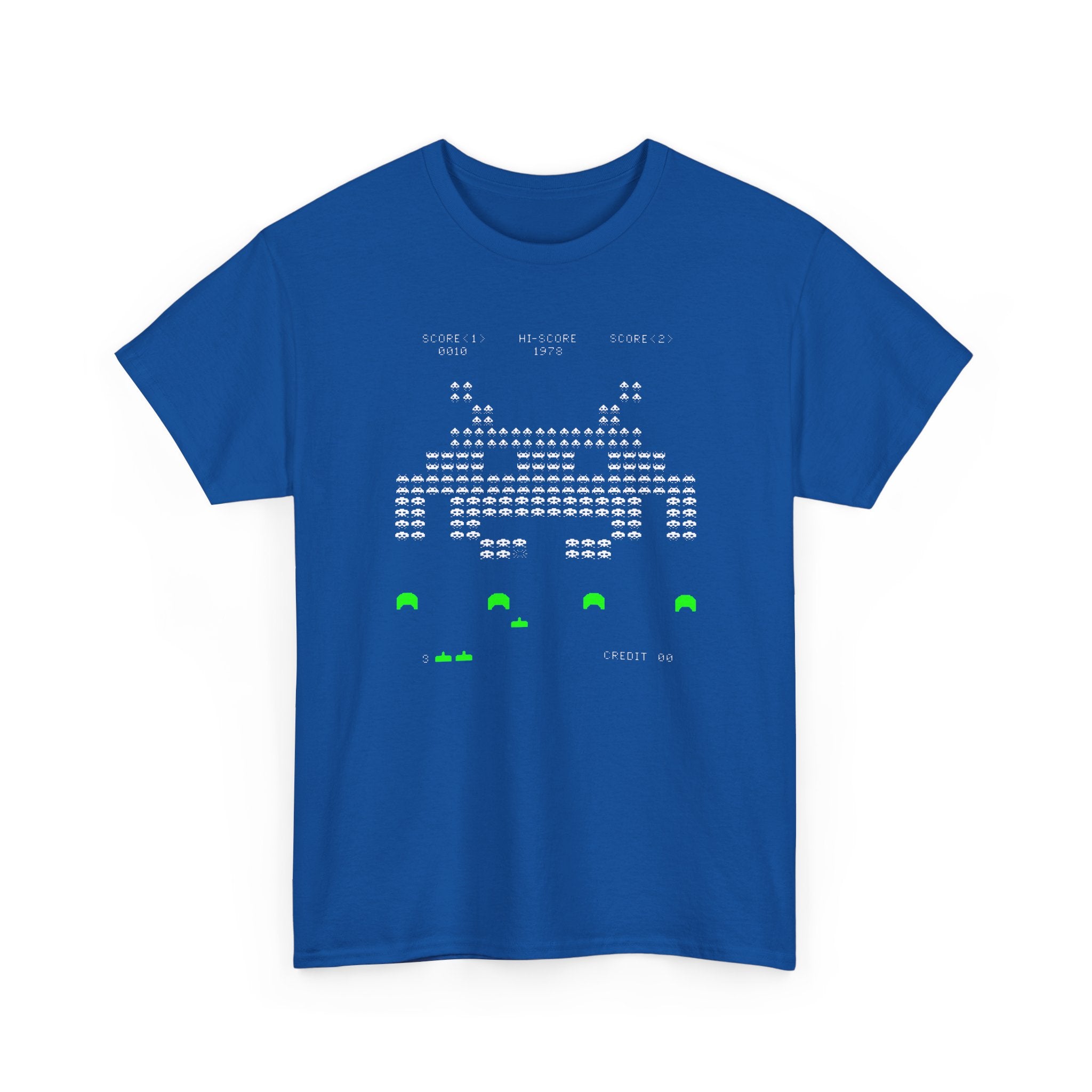 Space Invaders Retro Video Gamer High Score 1978 - Regular Unisex Crewneck T-Shirt