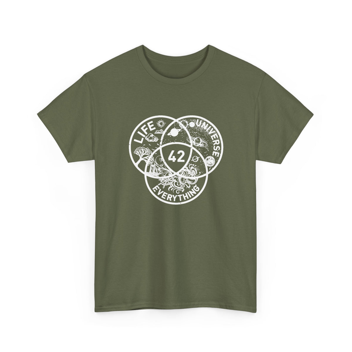 42 - The Answer (White)