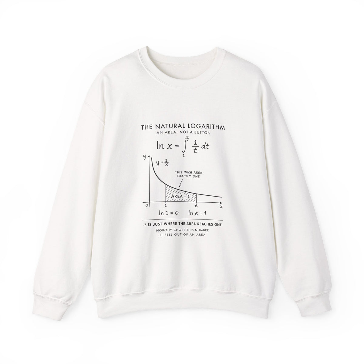 The Natural Logarithm Sweatshirt