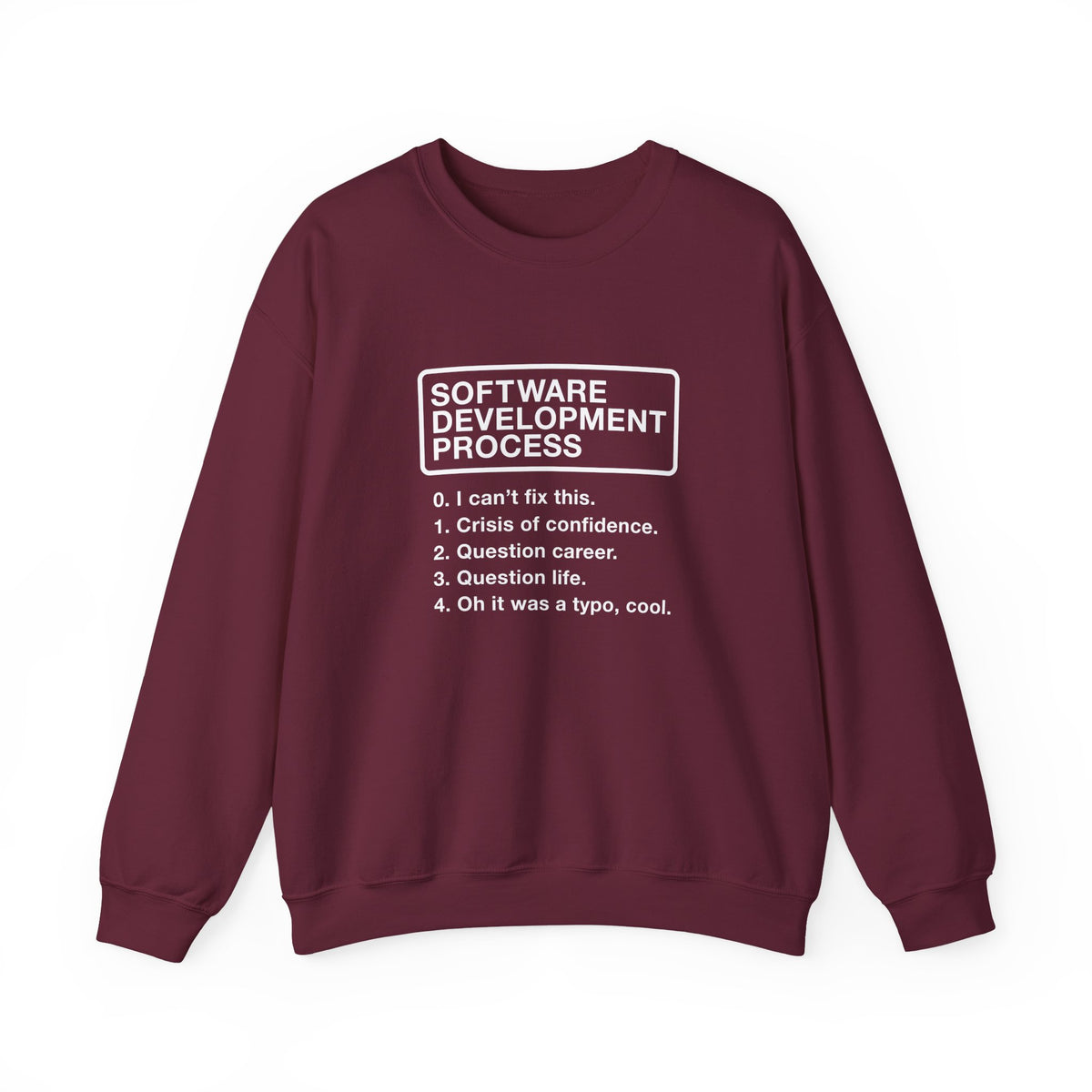Software Development Process Sweatshirt