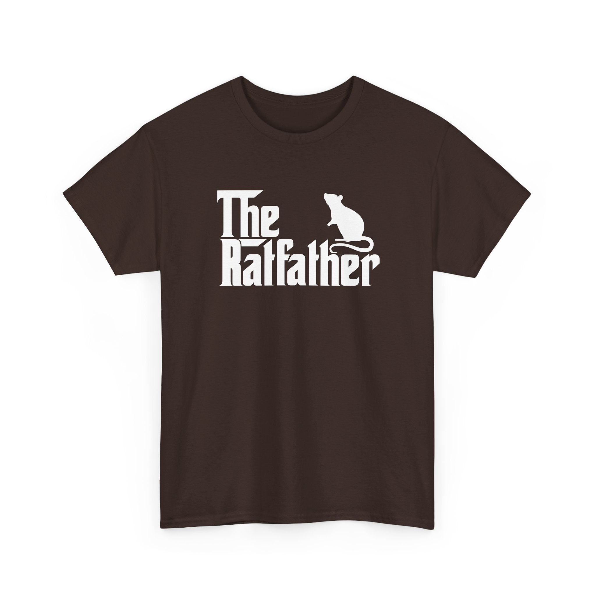 Funny Rat Shirt The Ratfather Rat Dad Gift Pet Rat Lover - Unisex Regular Crewneck T-Shirt