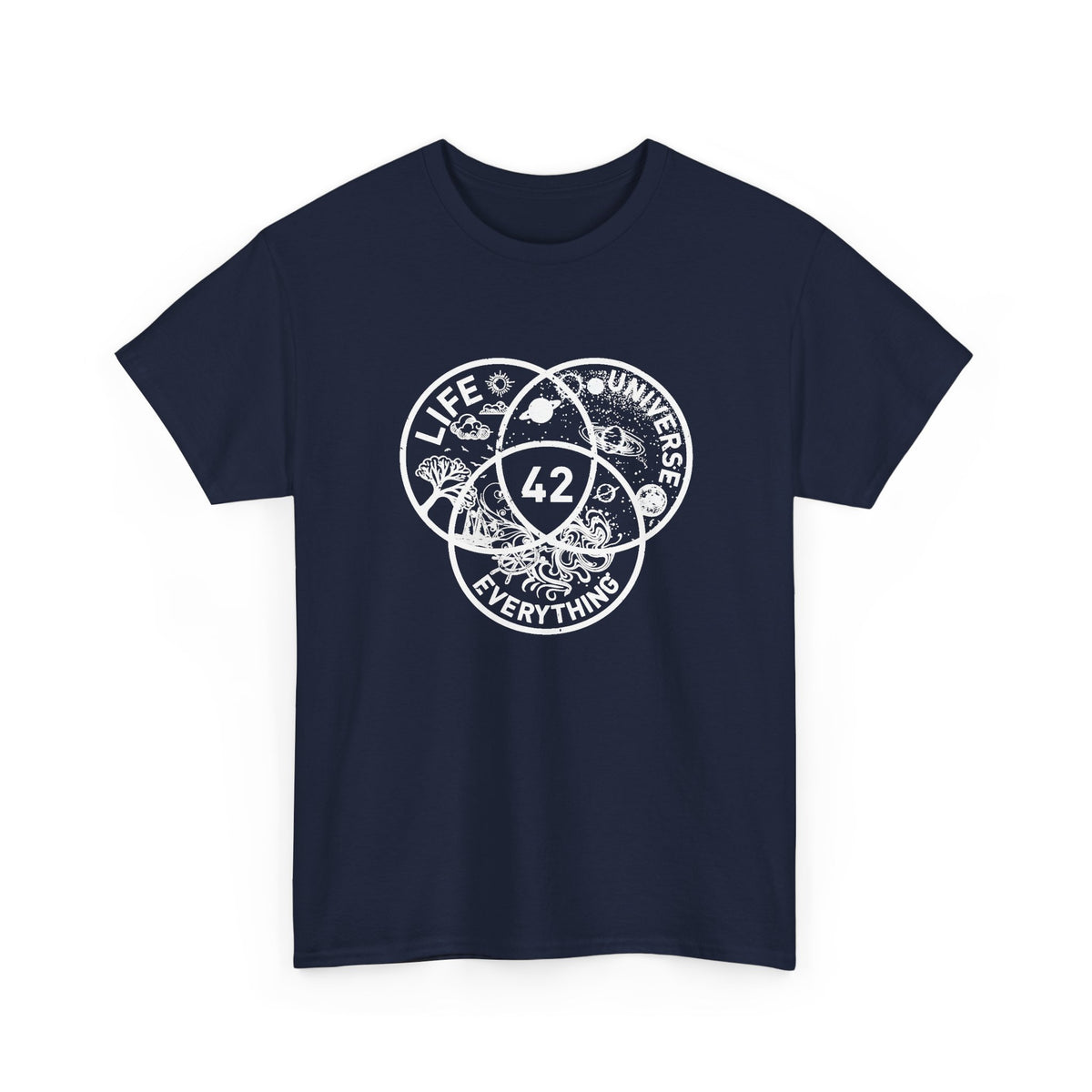 42 - The Answer (White)
