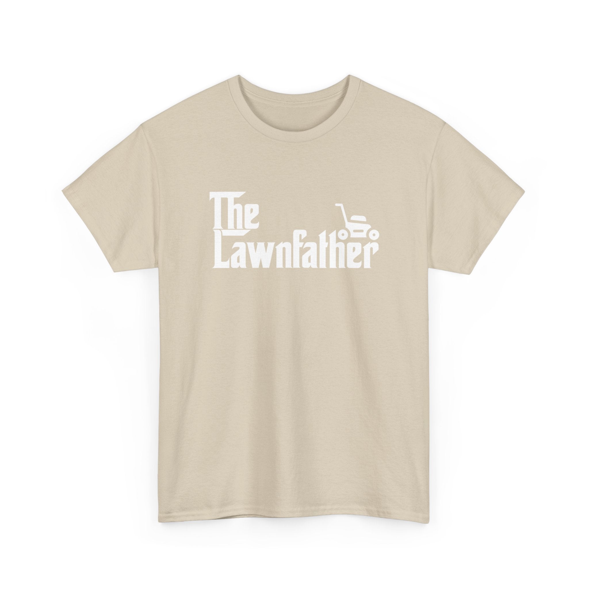 Funny Lawn Mowing Shirt The Lawnfather Lawn Mower Dad Gift - Unisex Regular Crewneck T-Shirt