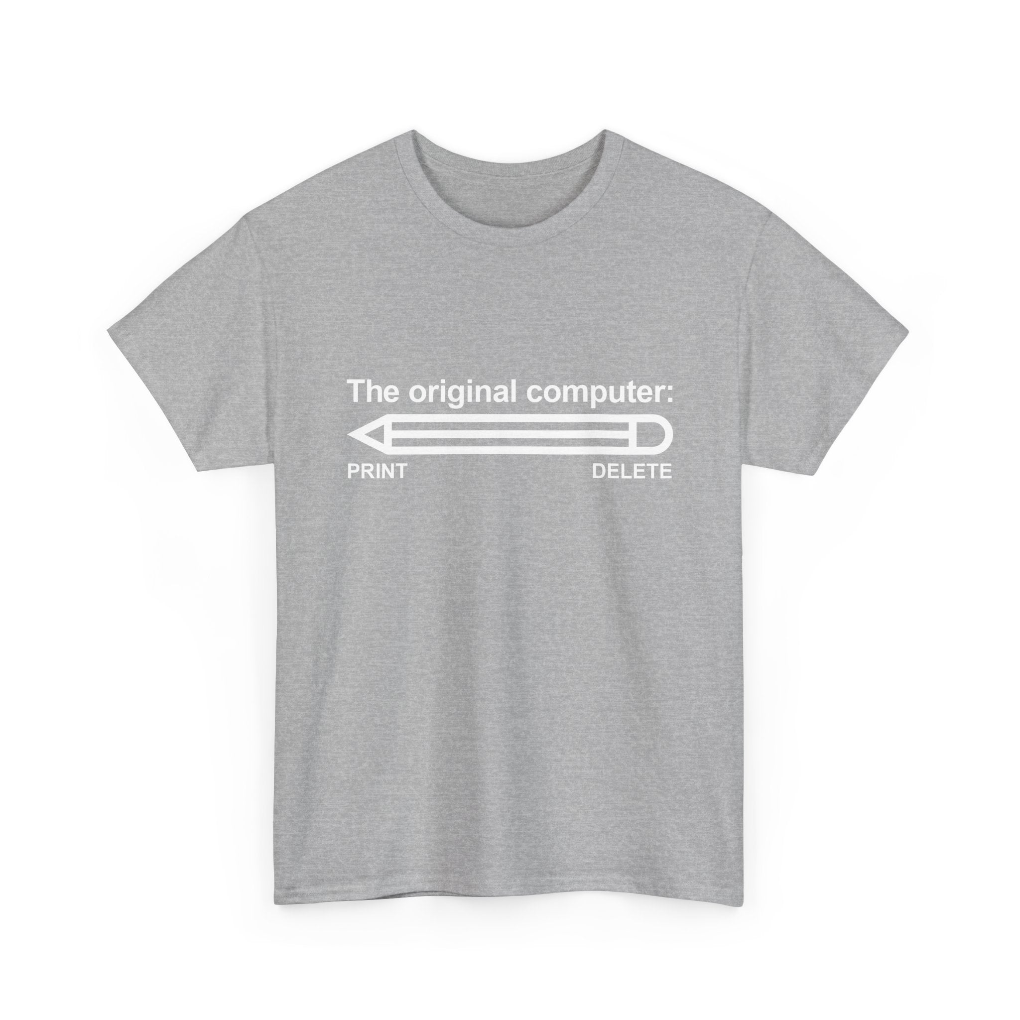 The Original Computer - Nerd Shirt - It Shirt - Unisex Regular Crewneck T-Shirt