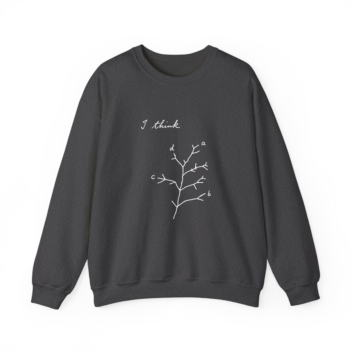 I Think - Darwin's Tree Of Life Sweatshirt