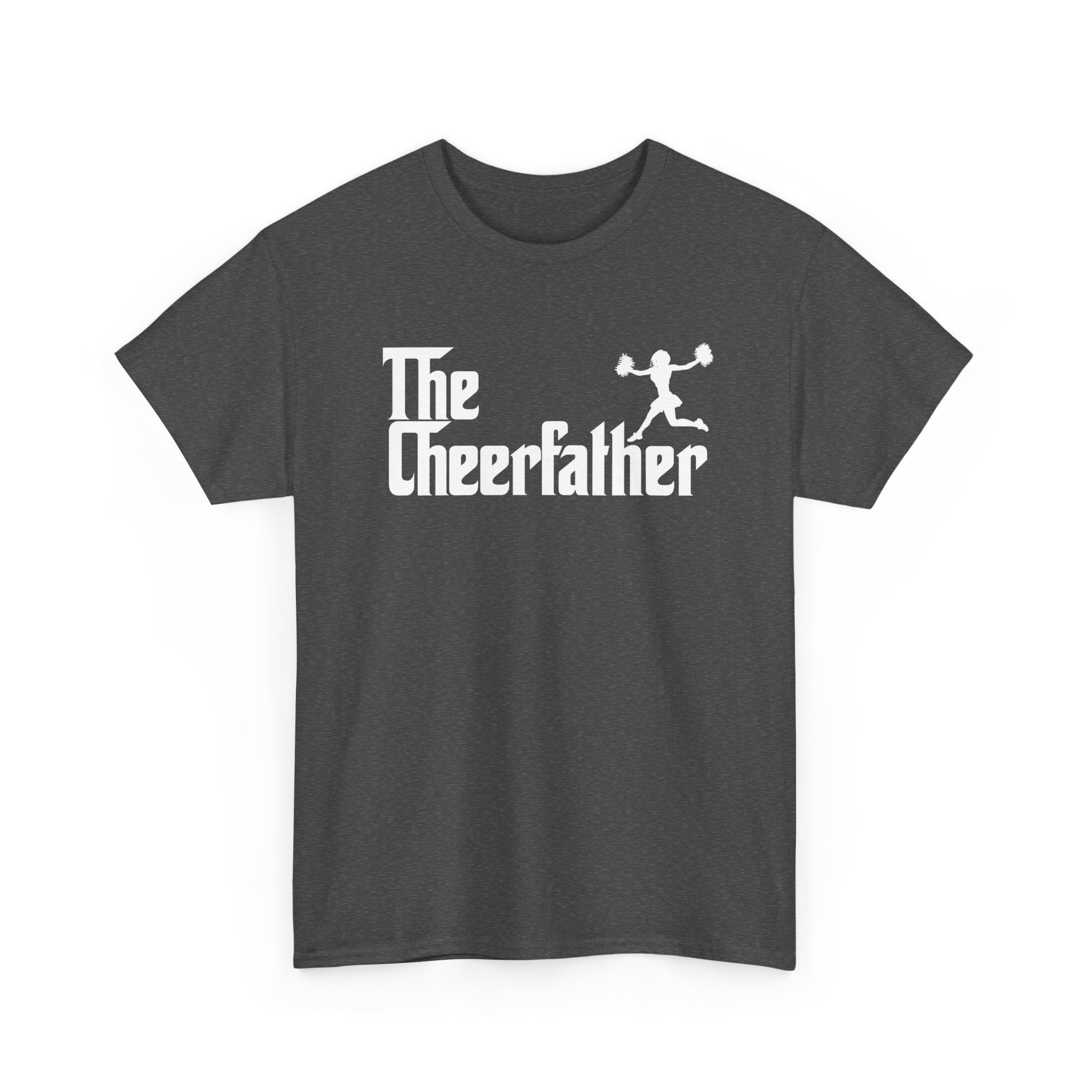 Funny Cheer Dad Shirt The Cheerfather Cheerleader Father Gift - Unisex Regular Crewneck T-Shirt
