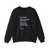 Dear Algebra Sweatshirt