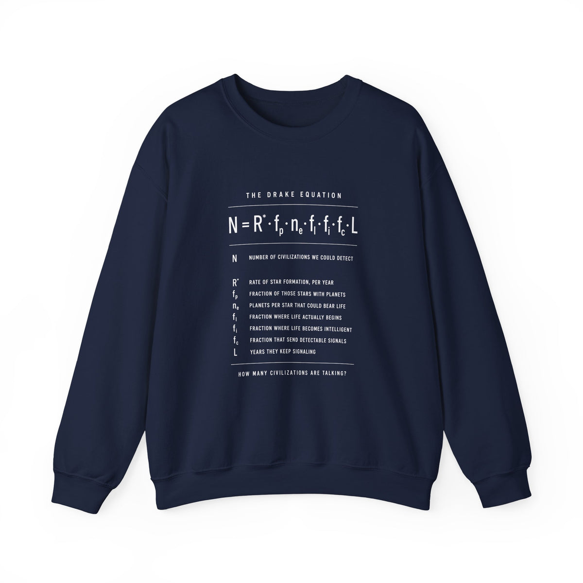 The Drake Equation Sweatshirt