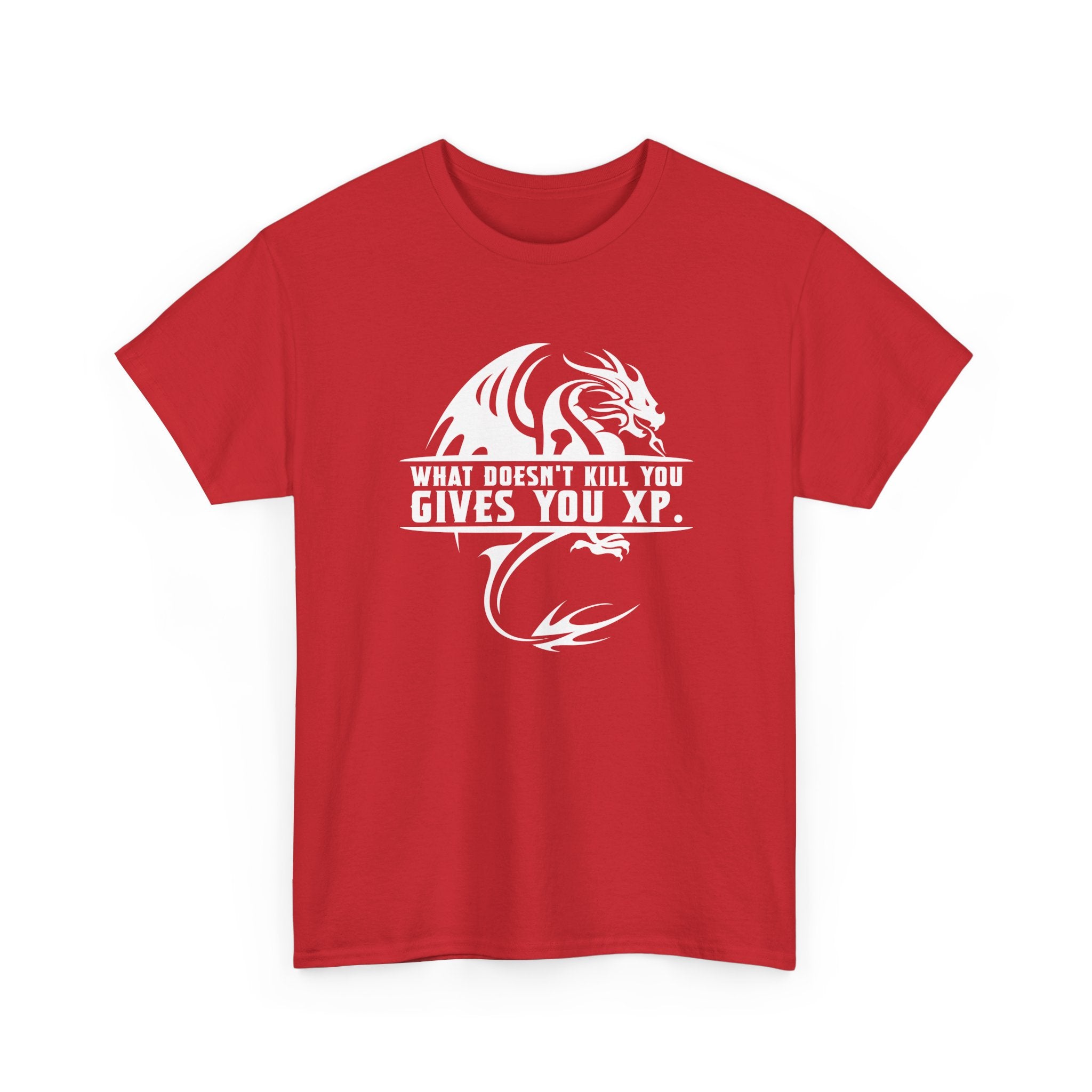 What Doesnt Kill You Gives You XP - Gamer Shirt - Regular Unisex Crewneck T-Shirt