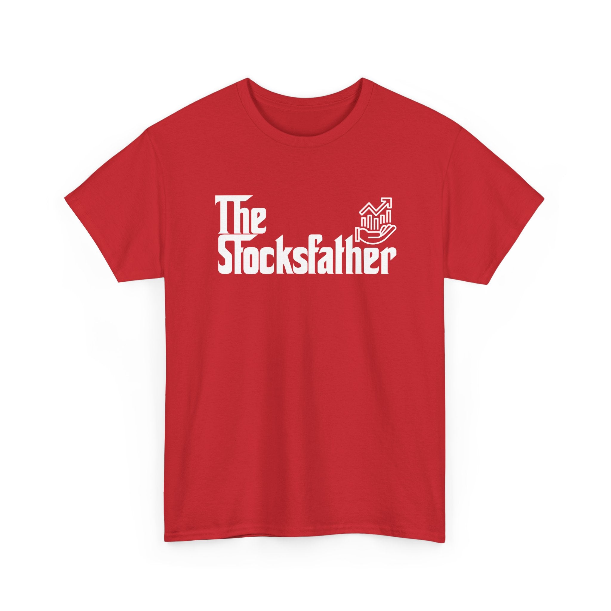Funny Trader Shirt The Stocksfather Stock Market Dad Gift - Unisex Regular Crewneck T-Shirt
