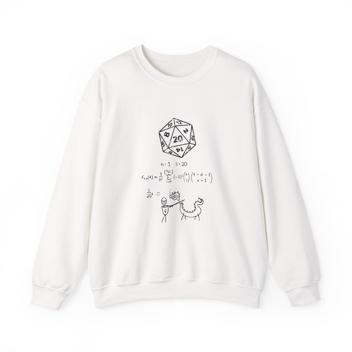 The Science Of A D20 Sweatshirt