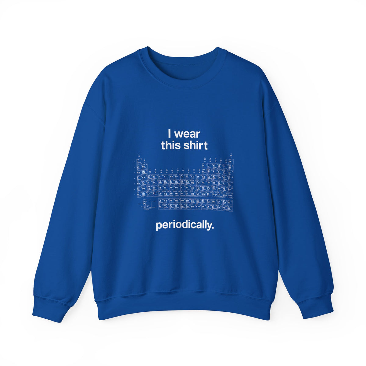 Monochrome Periodic Table Sweatshirt